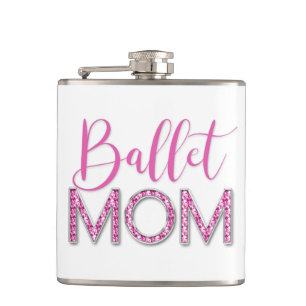 Girly Rosa Ballet Mamma Gnistra Diamond Fickplunta