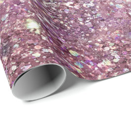 Girly Rosa Confetti Gnistra Presentpapper