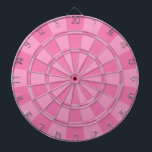 Girly Rosa Darttavla<br><div class="desc">Girly Rosa Dart Board</div>