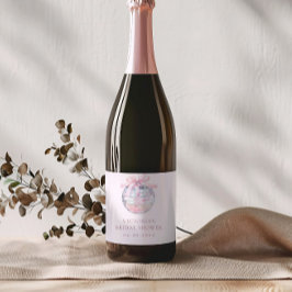 Girly Rosa Disco Boll Elegant Möhippa