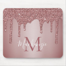 Girly Rosa Gnistra Glitter Drives Monogram Musmatta