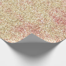 Girly Rosa Guld Glitz Glitter