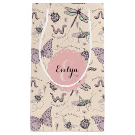 Girly Rosa Insekter Butterfly Ladybug