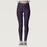 Girly Rosa Lobsters Leggings<br><div class="desc">Sommardesign i Girly och roligt mönster.</div>