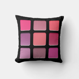 Girly Rosa Makeup Modern Kudde