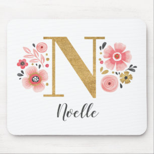 Girly Rosa Monogram Musmatta
