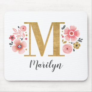 Girly Rosa Monogram Musmatta