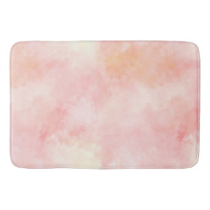 Girly Rosa Peach Badrumsmatta