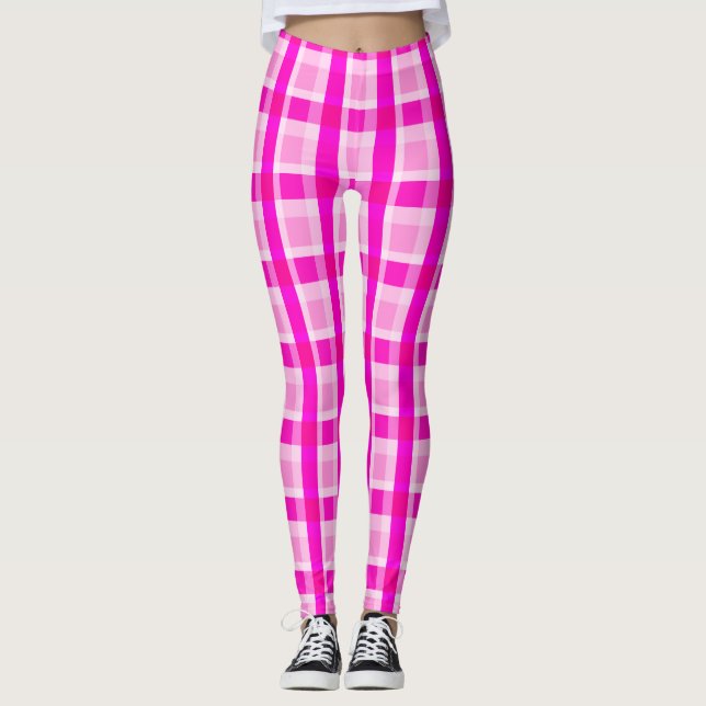 Girly Rosa Play Leggings (Framsida)