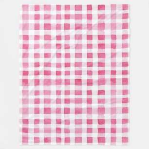 Girly Rosa Play Rand jul Fleecefilt
