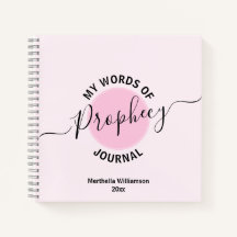 Girly Rosa Prophetic Ord Journal