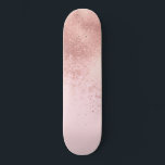 Girly  Rosa ros Guld Sprayed Confetti Ombre Mini Skateboard Bräda 18,5 Cm<br><div class="desc">Den här eleganten och den här perfekten för trendig och snyggt på modet. Den har en faux-tryckt ro guld sprejade konetti ombre-övertoningar ovanpå en enkel rosa-bakgrund. Det är sött, söt, modernt och konstgjort. ***VIKTIG DESIGN-ANMÄRKNING: Om du vill ha en begäran från anpassad design, t.ex. matchande produktbegäranden, färg-ändringar, placeringsändringar eller någon...</div>