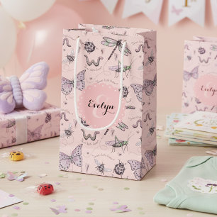 Girly Rosa Sweet Little Critter Monogram