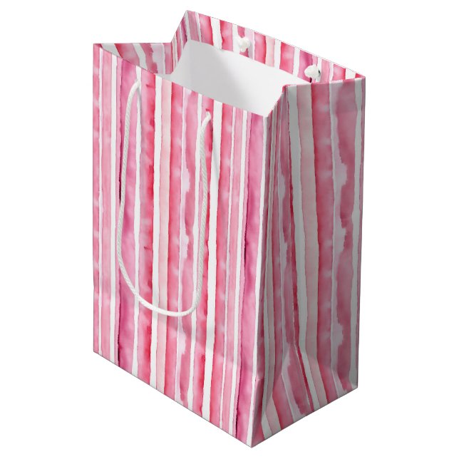 Girly Rosa White Rand (Framsidan Vinklad)