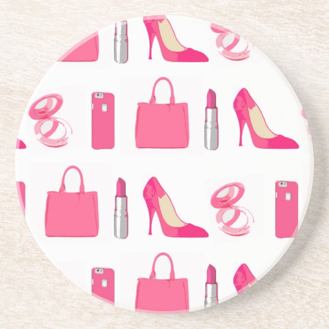 Girly sak-design underlägg sandsten (Framsidan)