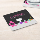 Girly Science Party Underlägg Papper Kvadrat<br><div class="desc">Känner du en tjej som kärlek science? Ett vetenskapligt tema, party, är perfekt för den lilla vetenskapsmannen i ditt liv! Gör det till en fantastisk-födelsedagsfest med Girly Science Party Underlägg designad av Enchantnya Design Company. Dessa underlägg har ett vetenskapligt labbmärke som är komplett med sak som ditt barn kan behöva...</div>