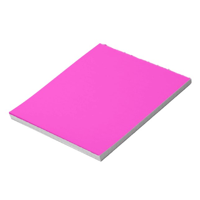 Girly Shock rosa Anteckningsblock (Roterad)