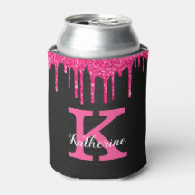 Girly Shock rosa Black Glitter driver Monogram Nam