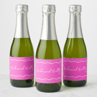 Girly Shock rosa Bridesmaid BubLY Mini