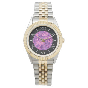 Girly Shock rosa Digital Camouflage Dial Armbandsur
