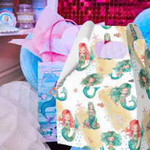 Girly Sjöjungfru Mönster