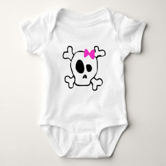 Girly skalle tee shirt