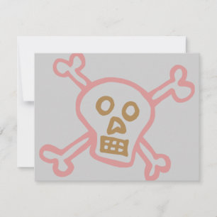 GIRLY SKULL OCH CROSSBONES