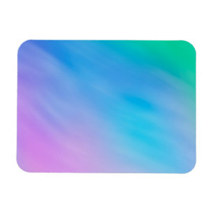 Girly Soft Rainbow Himlar Magnet