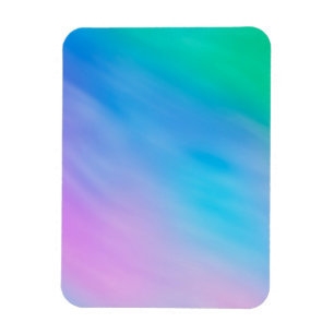 Girly Soft Rainbow Himlar Magnet