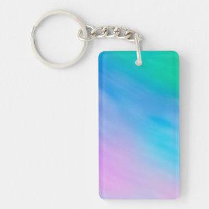 Girly Soft Rainbow Himlar Nyckelring
