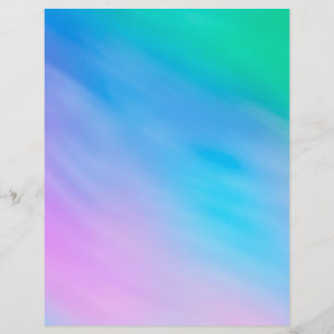 Girly Soft Rainbow Himlar Reklamblad