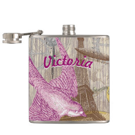 Girly Steam Punk Flasks Fickplunta