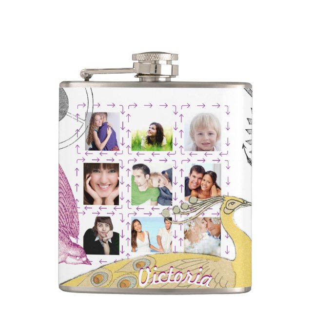 Girly Steam Punk Flasks Fickplunta (Framsidan)