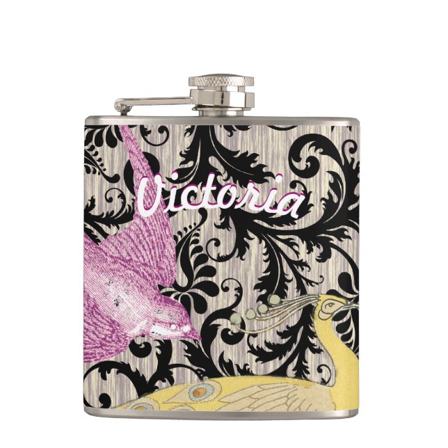 Girly Steam Punk Flasks Fickplunta (Framsidan)