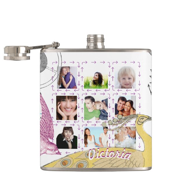 Girly Steam Punk Flasks Fickplunta (Öppnad)