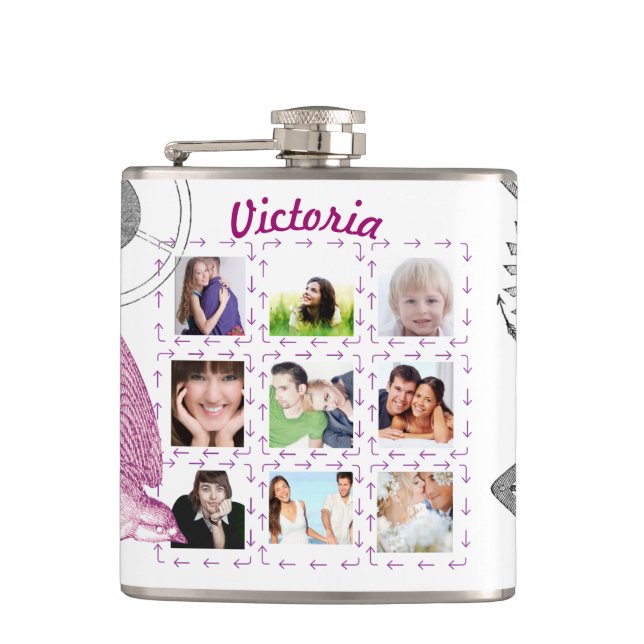 Girly Steam Punk Flasks Fickplunta (Framsidan)