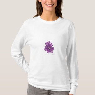 Girly Stil, Light Eggplant, Bleached Cedar T Shirt