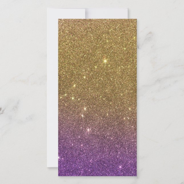 Girly Trendig Faux Gradient Glitter (Framsida)
