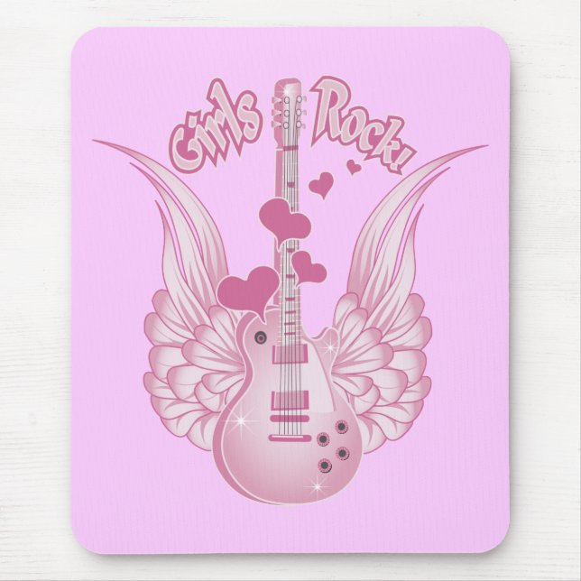 Girly Winged Guitar Musmatta (Framsidan)