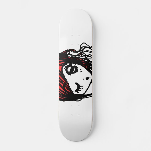 GirlyBoard Skateboard Bräda 20 Cm (Framsida)