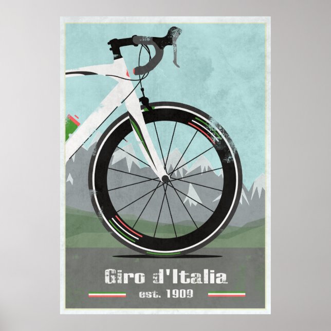 GIRO D'ITALIA BIKE POSTER (Framsidan)