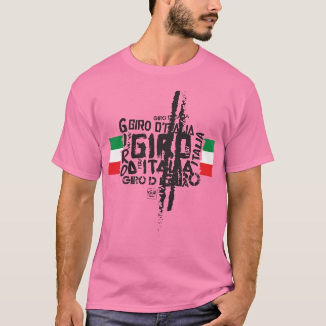 Giro d'Italia Cycling T Shirt (Framsida)
