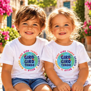 Giro Giro Tondo Italienska Barnramsa T Shirt