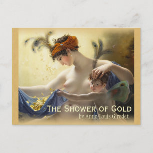 Girodet Shower of Guld CC0680 Postcard Vykort