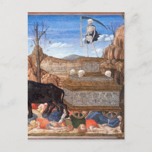 Girolamo da Cremona - The Triumph of Petrarch Vykort