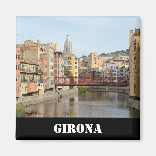 Girona (Girona) Magnet (Framsidan)