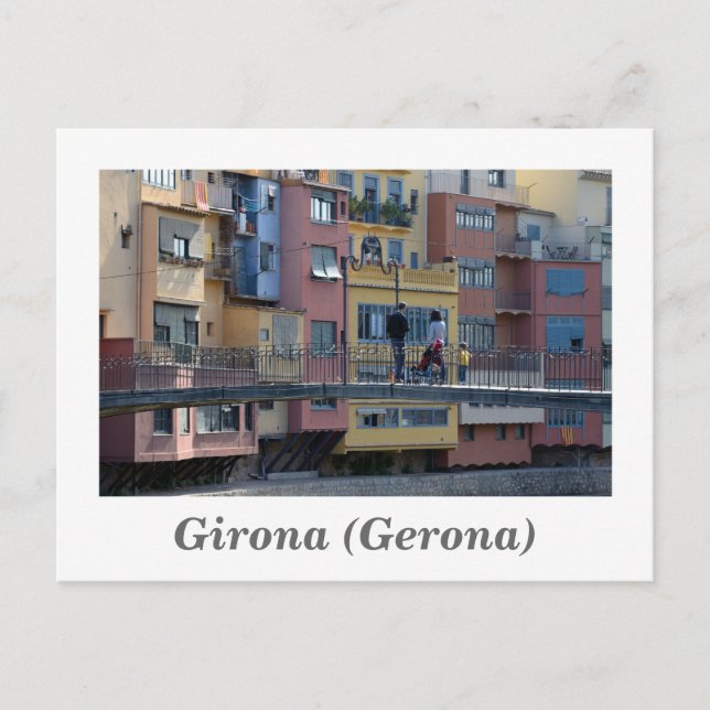Girona (Girona) vykort (Framsida)