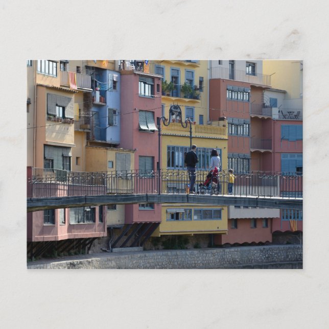 Girona Postcard Vykort (Framsida)