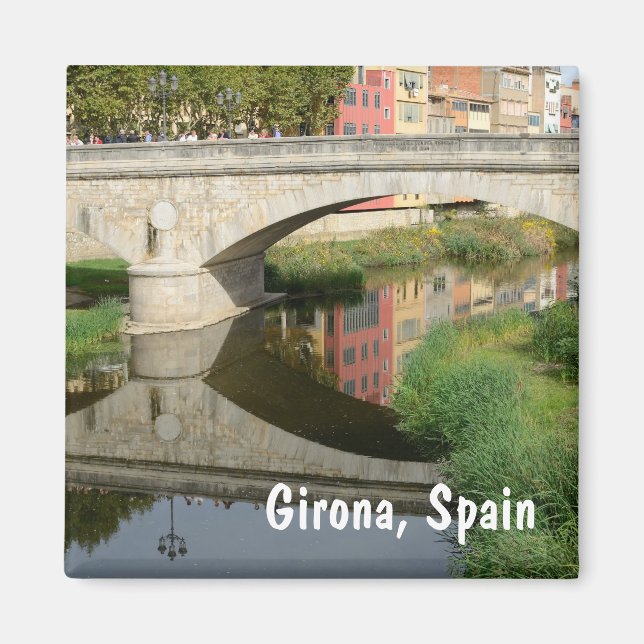 Girona, Spanien Magnet (Framsidan)