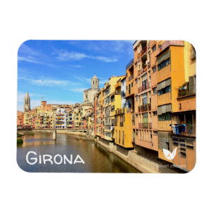 Gironas kylmagnet av Velvet Escape Magnet